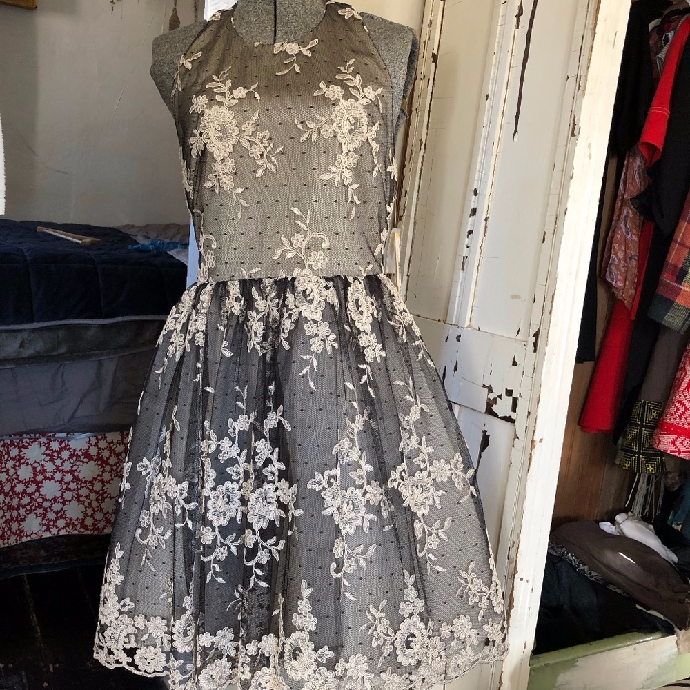 Prom princess ball Lacey beaded gown